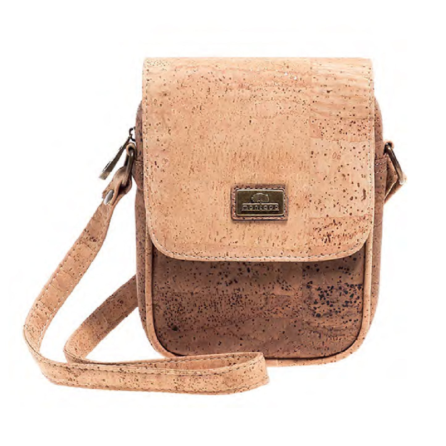 Crossbody cork bag «Cross Flap»