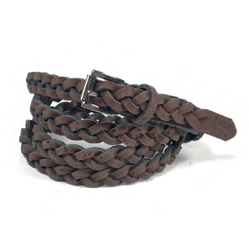 Vegan Braided Cork Belt