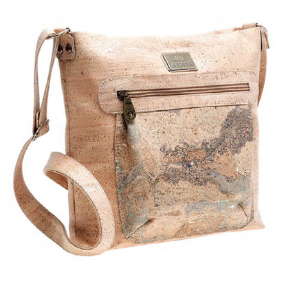 Crossbody cork bag «Mundo»