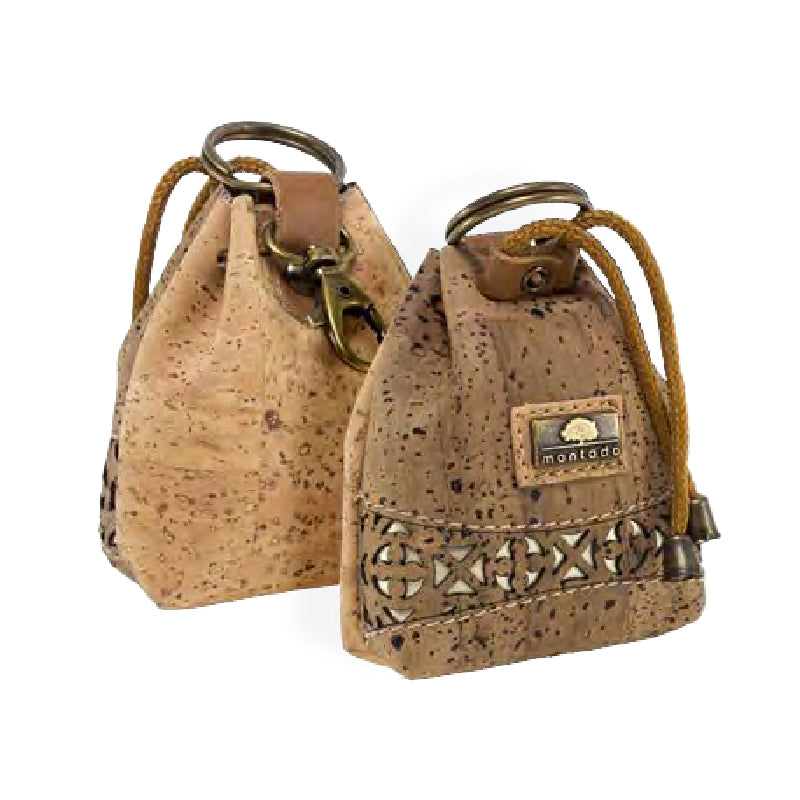 Cork key purse