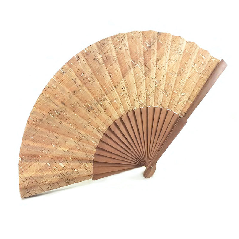 Vegan Cork Hand Fan