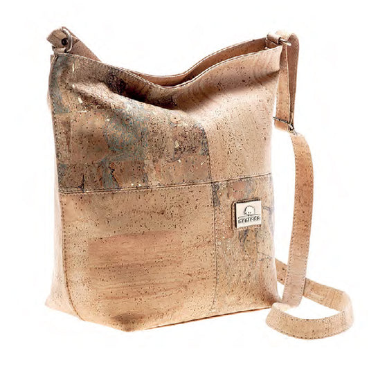 Shoulder cork bag «Quarto» Mapa