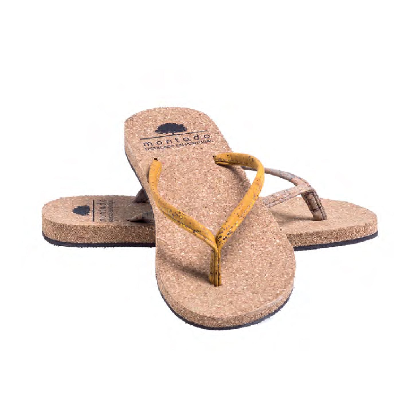 Cork flip-flops