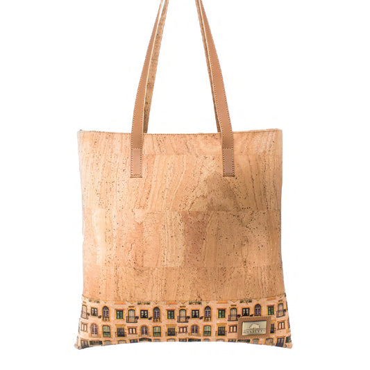 Cork shopping bag