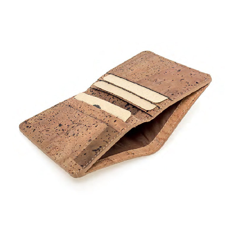 Cork card holder