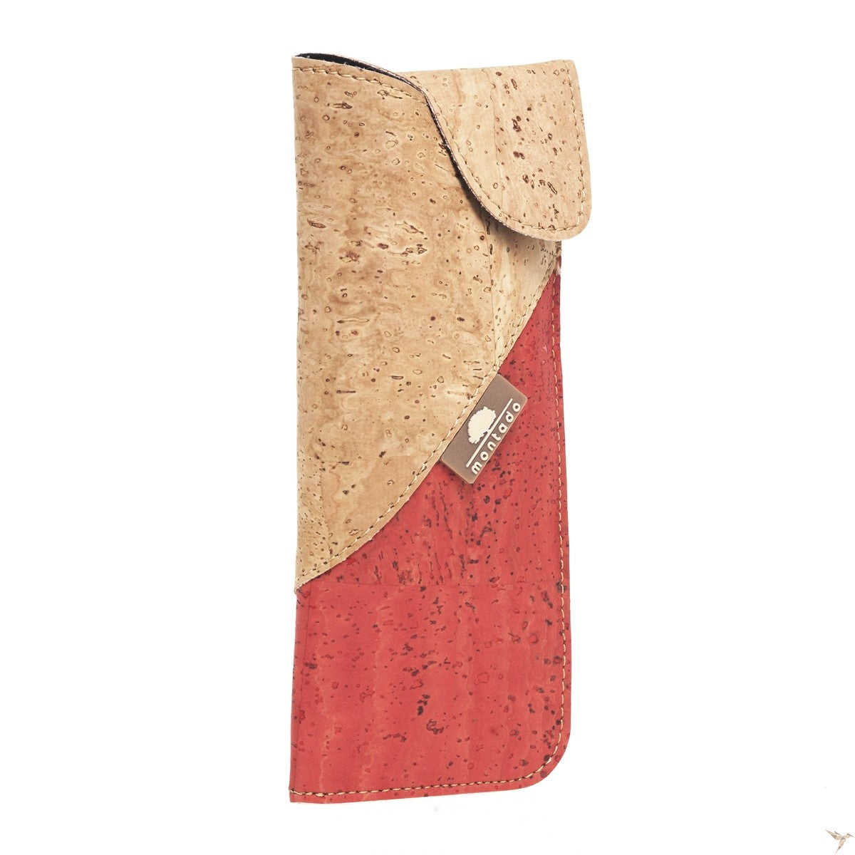 Cork sunglasse clip case