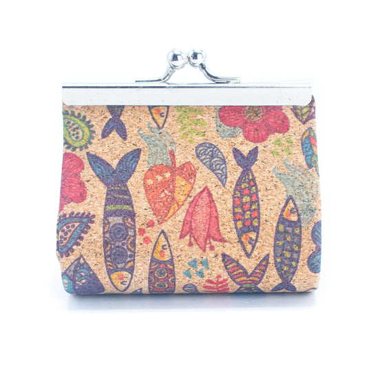 Cork Vintage Pouch Coin Pouch Coin Pouch