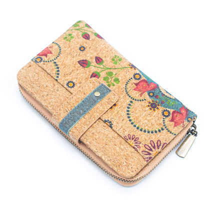 All cork Color cork Square-mini–cork Wallet