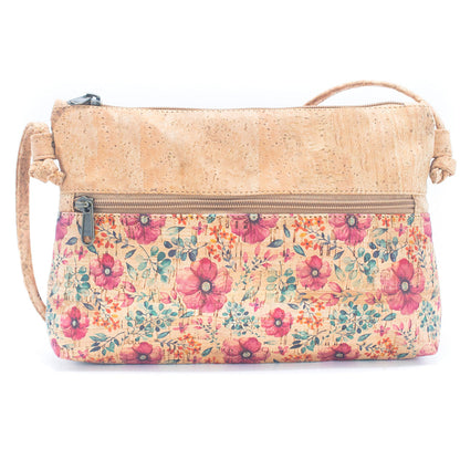 Stylish and Sustainable Women's Cork Crossbody Bag