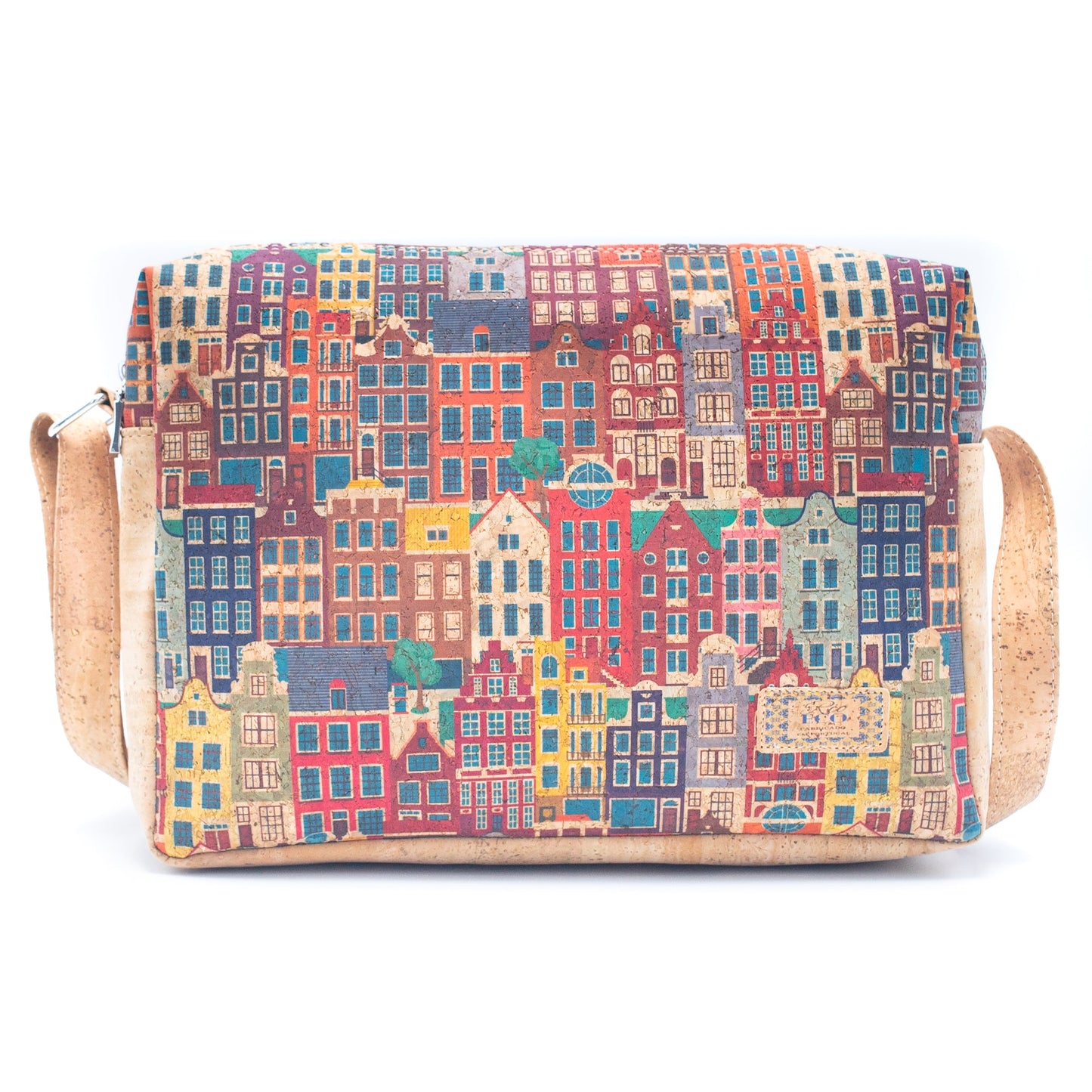 Glee Paneled Cork Sling bag