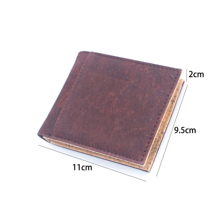 Brown Cork Men's Cardholder Wallet