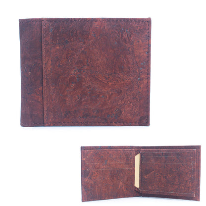 Brown Cork Men's Cardholder Wallet