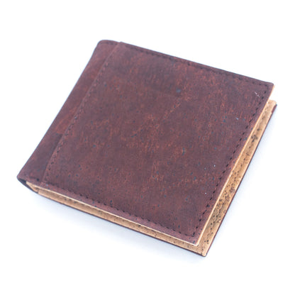 Brown Cork Men's Cardholder Wallet