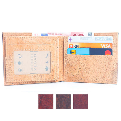 Brown Cork Men's Cardholder Wallet