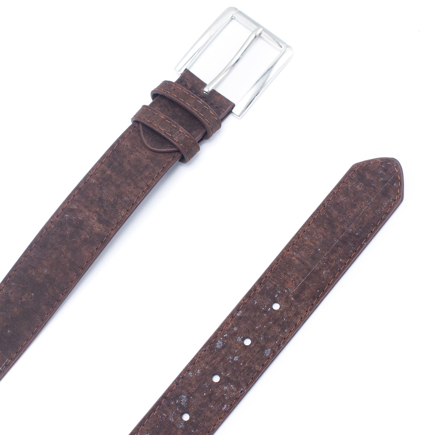 Cork men belt vegan belt mens natural leather belt