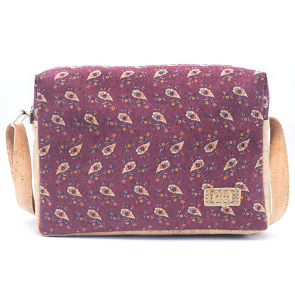 Glee Paneled Cork Sling bag