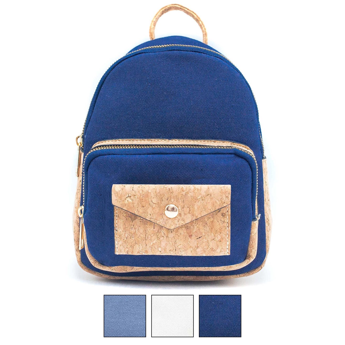 Cork and Cotton Messenger Backpack