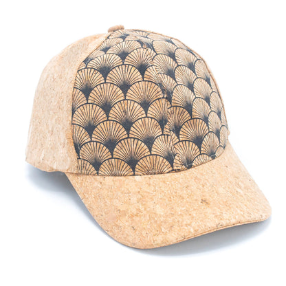 Cork hat natural women men cork Baseball cap