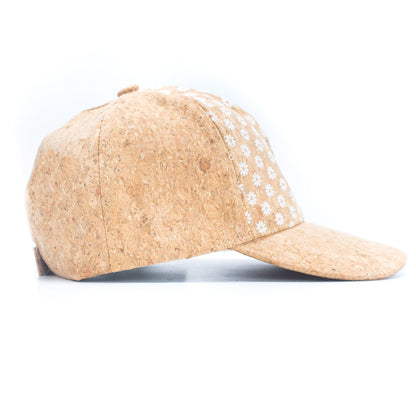 Cork hat natural women men cork Baseball cap