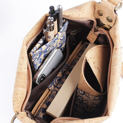 Cork crossbody bag «Azulejos»