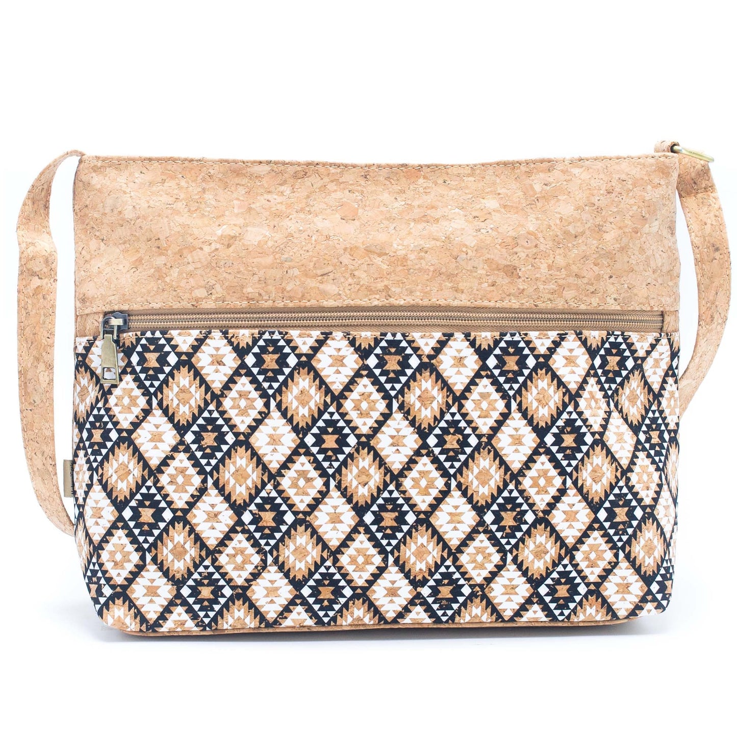 Natural Cork Shoulder Bag | Made with Cork Fabric