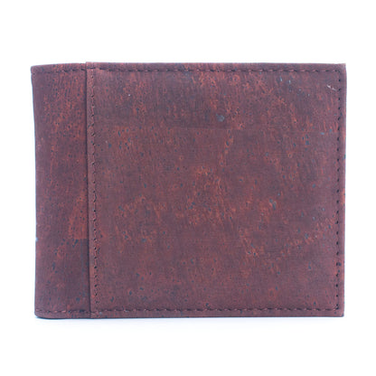 Brown Cork Men's Cardholder Wallet