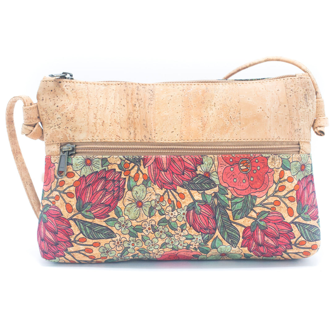 Stylish and Sustainable Women's Cork Crossbody Bag