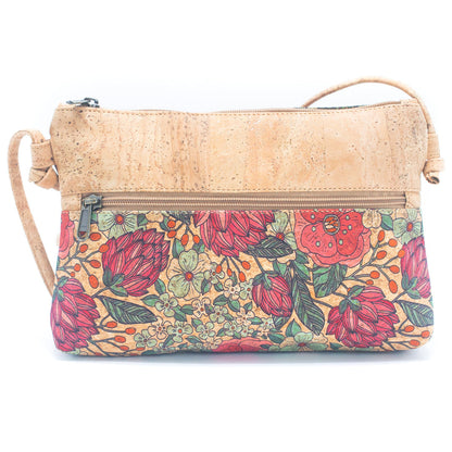 Stylish and Sustainable Women's Cork Crossbody Bag