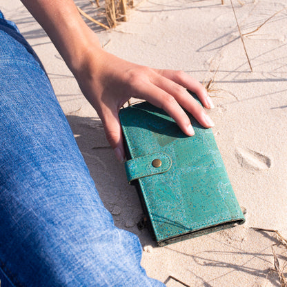 Exquisite Green Cork Wallet