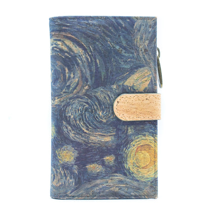 Flowers and Butterflies Cork Wallet