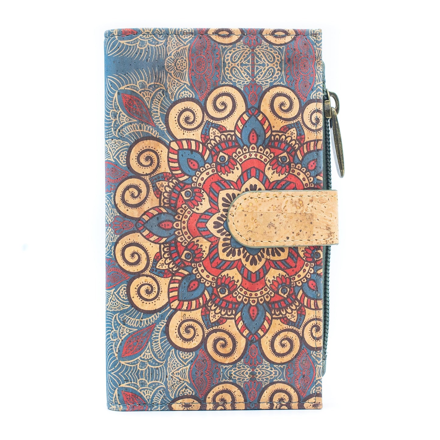 Flowers and Butterflies Cork Wallet