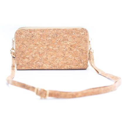 Front pocket Cork Crossbody Wallet mobile phone bag