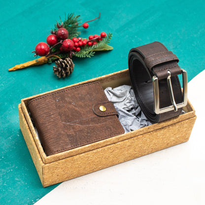 Cork box for gift