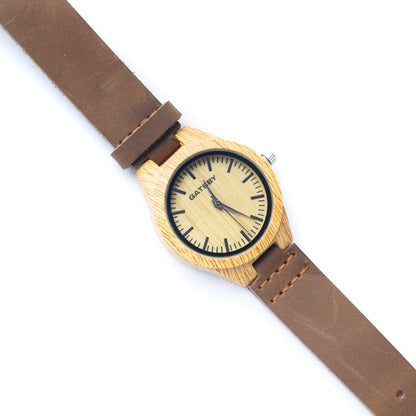 Vintage ladies watch Leather Strap Quartz Watch