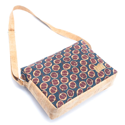 Glee Paneled Cork Sling bag