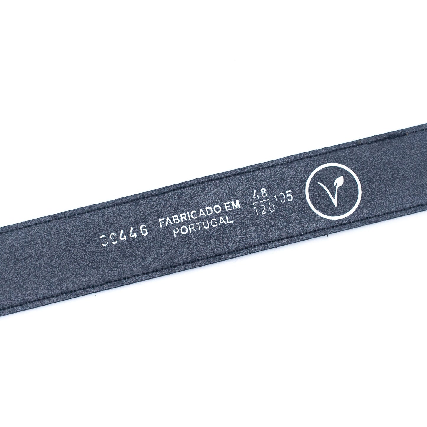 Black Cork Vegan Belt