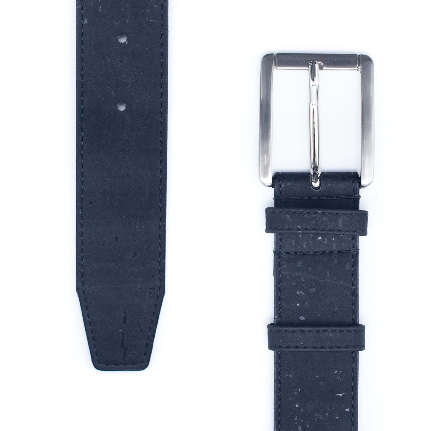 Black Cork Vegan Belt