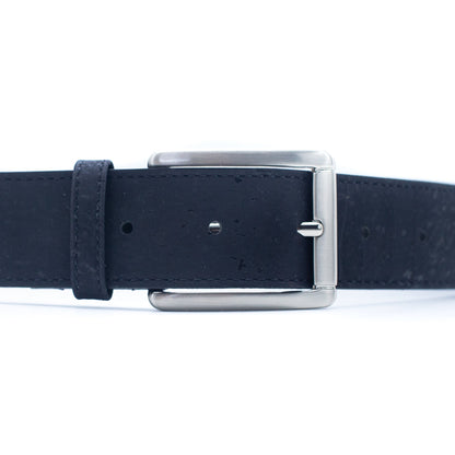 Black Cork Vegan Belt