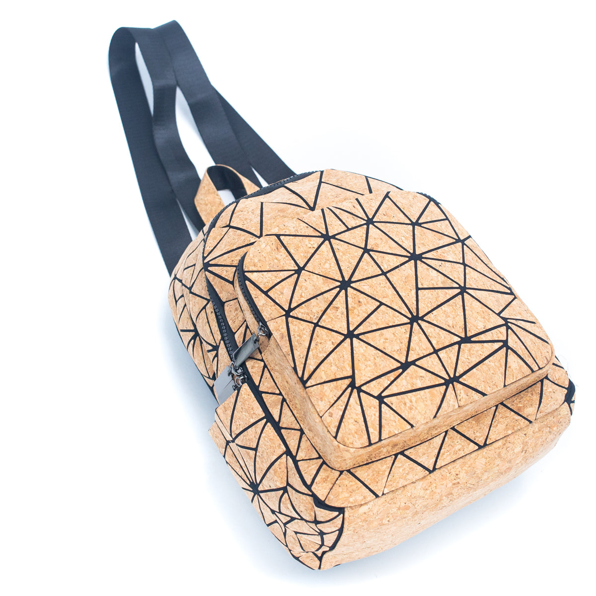 Compact Web Cork Backpack