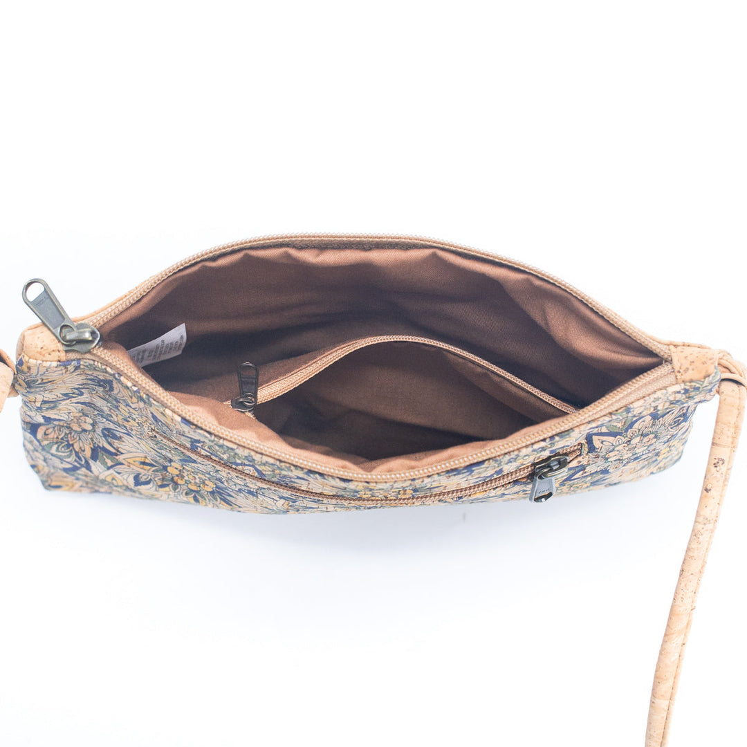 Stylish and Sustainable Women's Cork Crossbody Bag