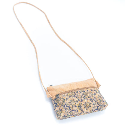 Stylish and Sustainable Women's Cork Crossbody Bag