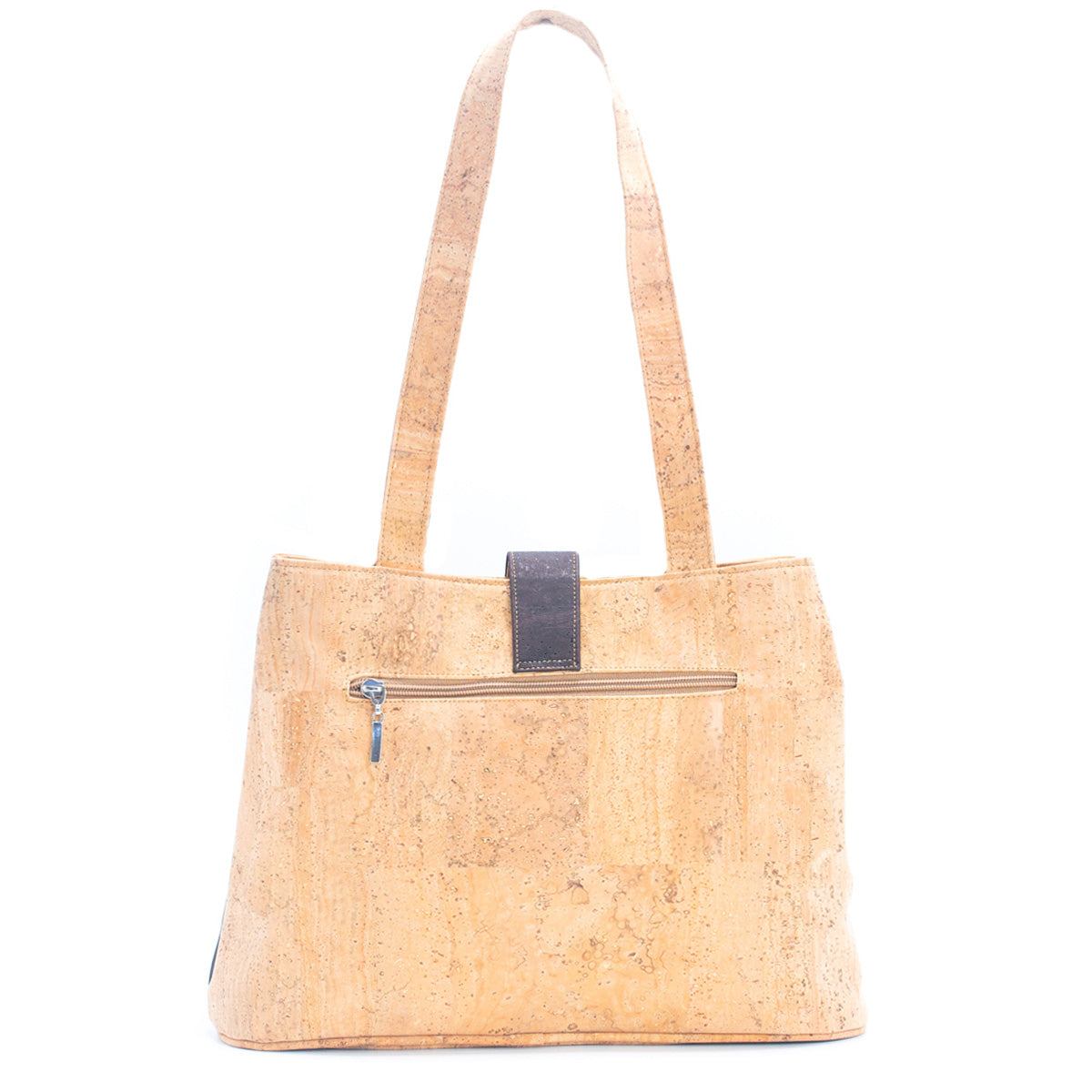 Natural Cork and Brown Cork Combo: Women's Cork Tote Bag