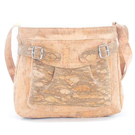 Women's cork crossbody and shoulder bag