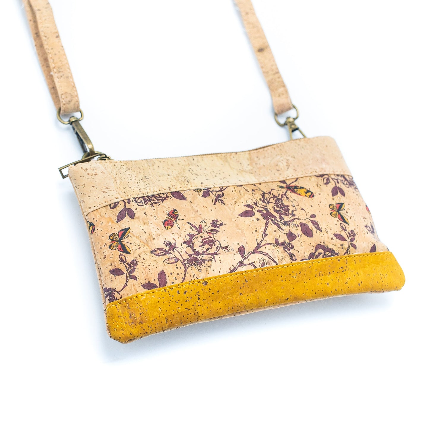 Natural cork Crossbody bag Mio Criss-Cross Bags