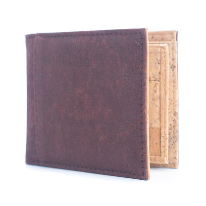 Brown Cork Men's Cardholder Wallet