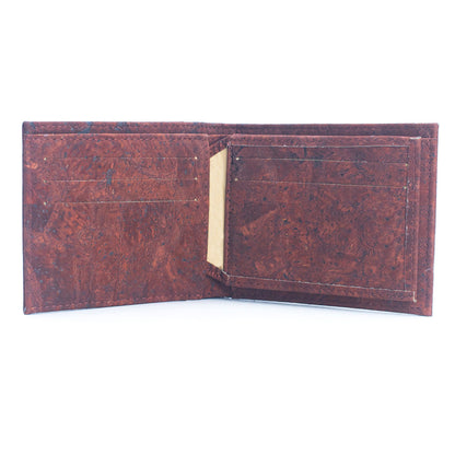 Brown Cork Men's Cardholder Wallet