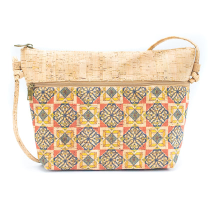 Various patterns Cork Crossbody women Bag