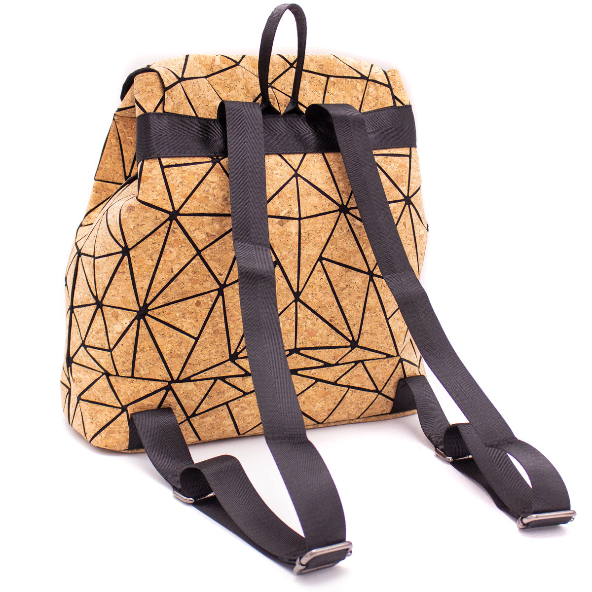 Geometric Cork Backpack