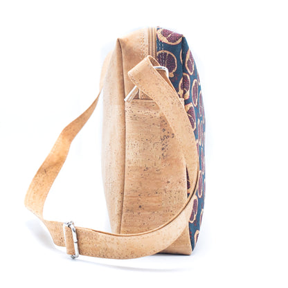 Glee Paneled Cork Sling bag