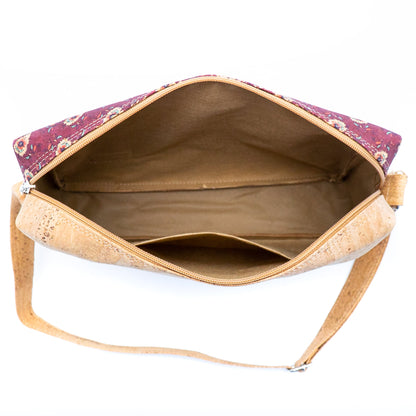 Glee Paneled Cork Sling bag